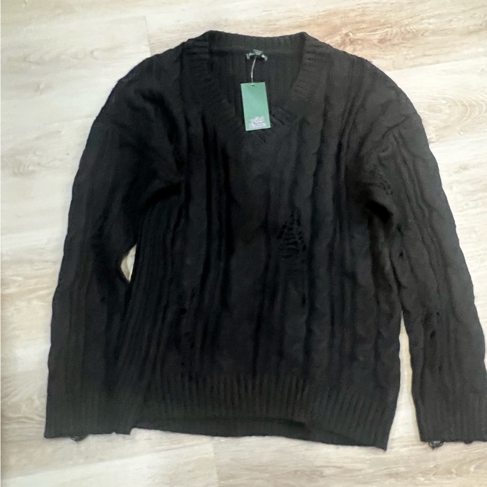 Black sweater